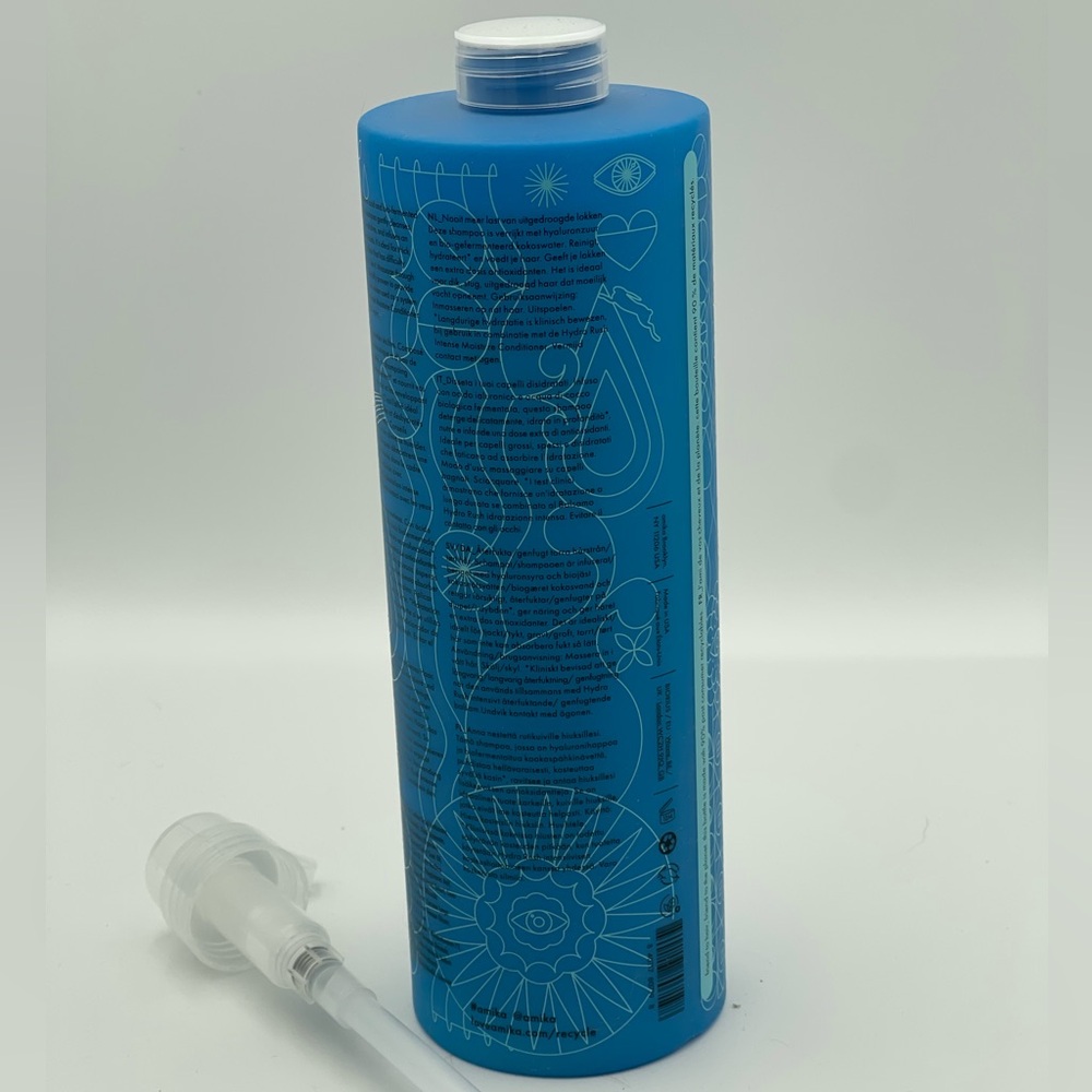 NEW SEALED Amika Hydro Rush Shampoo 1Liter with Pump - Picture 2 of 6